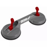 Ventuza dubla pentru ferestre 2x118mm, max 60kg, Dedra