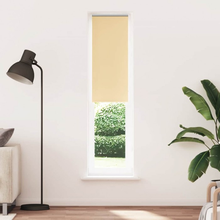 Jaluzea cu role opace bej 55x210 cm lățime material 50,7 cm