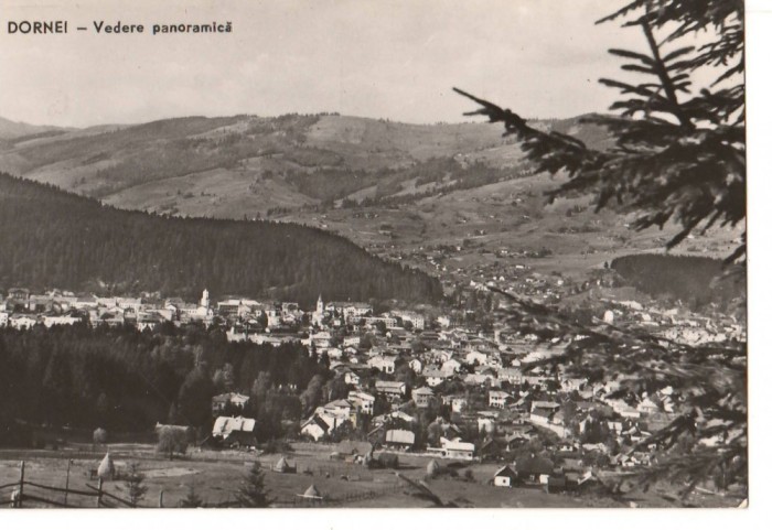 CPI B 11138 CARTE POSTALA - VATRA DORNEI. VEDERE PANORAMICA, RPR