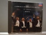 CARRERAS/DOMINGO/PAVAROTTI - IN CONCERT (1990/DECCA/GERMANY) - ORIGINAL/ca NOU