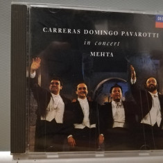 CARRERAS/DOMINGO/PAVAROTTI - IN CONCERT (1990/DECCA/GERMANY) - ORIGINAL/ca NOU