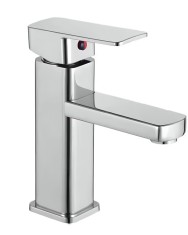 Baterie chiuveta baie Brius&amp;trade;, 17.5 cm, monocomanda, design modern si minimalist, cartus ceramic, rezistenta la rugina si coroziune, durabila, usor de foto