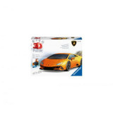 PUZZLE 3D LAMBORGHINI HURACAN, 108 PIESE, Ravensburger