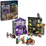 LEGO&reg; Harry Potter&trade; - Magazinul de baghete Ollivander si magazinul de haine al lui Madam Malkin 76439, 744 piese