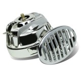 Cumpara ieftin Claxon auto cromat 12V 2 buc CHR-01