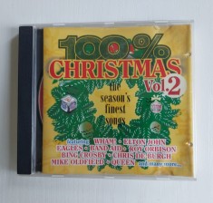 CD: 100% Christmas vol 2. colinde si cantece de Craciun in limba engleza