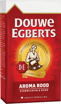 Cafea Douwe Egberts Aroma Rood, 500gr./pachet - Macinata foto