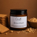 Sfăr&acirc;mă de biscuiți &ndash; Lum&acirc;nare parfumată handmade din ceara de soia