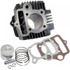 Kit Cilindru Cross/ATV 107cc/110cc/125cc, 52.4mm, 4T, Set Motor Complet (Piston, Segmenti, Bolt, Garnituri)