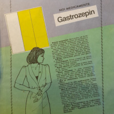 1988 Reclamă medicament GASTROZEPIN comunism 24x16 epoca aur industrie farma