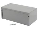 Carcasă universală aluminiu gri 102x203x76mm