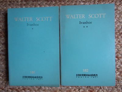 Ivanhoe - Walter Scott 2 VOL foto