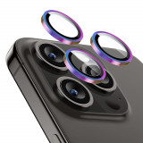 Folie Camera pentru iPhone 15 Pro 15 Pro Max ESR Armorite Camera Lens Protectors Chromatic