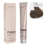 Blond Mediu Nisipiu cenusiu 7.31 Vopsea Colora MaXXelle cu extract de Goji 100 ML
