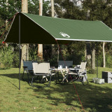 VidaXL Prelată de camping, verde, 430x380x210 cm, impermeabilă
