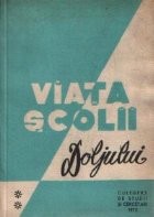 Viata scolii Doljului - culegere de studii si articole 1972 foto