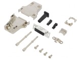 Conector D-Sub 15-Pin Mamă Lipire pe Cablu Gold Flash