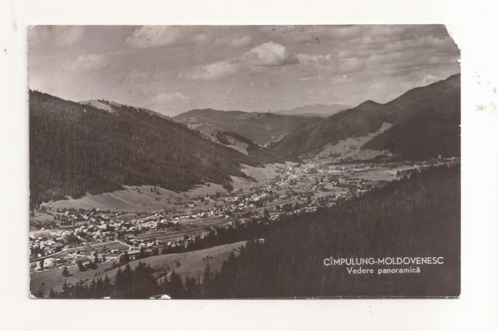 RF70 -Carte Postala- Campulung Moldovenesc, vedere generala,, circulata 1965