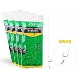 Carlige Legate ZFISH Method Feeder Rig Spike, Carlig Nr.10, Spin 6mm, Fir Fluorocarbon 0.20mm, 5buc/pac