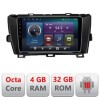 Navigatie Toyota Prius 2009-2014 C-TY39 Octa Core cu Android Radio Bluetooth Internet GPS WIFI 4+32GB CarStore Technology
