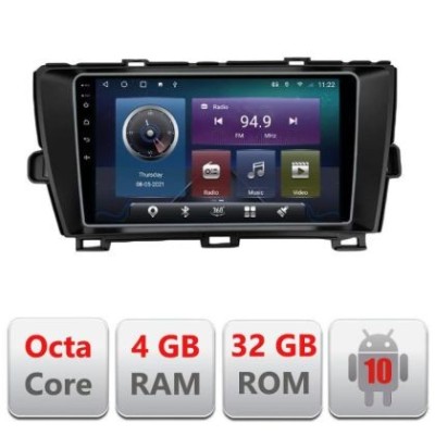 Navigatie Toyota Prius 2009-2014 C-TY39 Octa Core cu Android Radio Bluetooth Internet GPS WIFI 4+32GB CarStore Technology foto