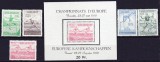 DB1 Belgia 1950 Sport Atletism 5 v. + SS MNH, Nestampilat