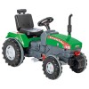 Tractor cu pedale Pilsan Super 07-294 green, sezut reglabil, claxon aer, 60kg, 3 ani+, jucarie gradina