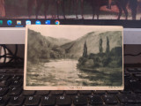 Valea Oltului, Călimănești, pictură de Ef, Barbu, circa 1925, 205