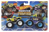 HOT WHEELS MONSTER TRUCK SET 2 MASINI TOTALED SI CRATE DANGER SCARA 1 LA 64, Mattel