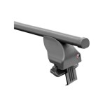 Set bare transversale portbagaj din otel marca Twinny Load TL S27, kit complet cu bare, suporti si antifurt cu cheie Bmw Serie 1, E81/E87; F20/F21 ;, Carpoint
