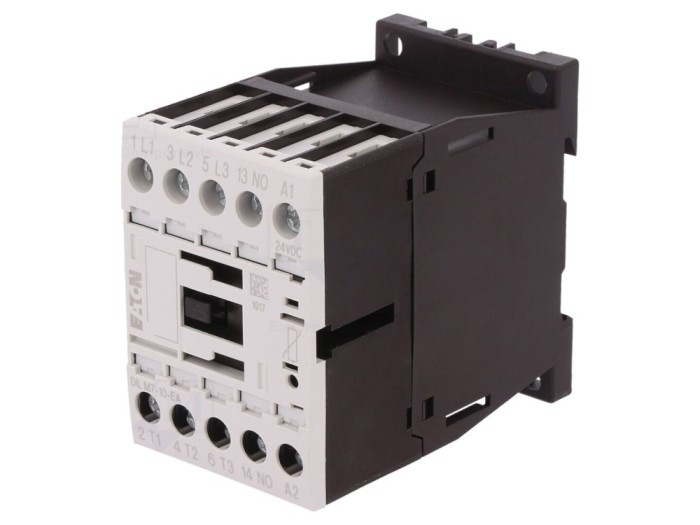 Contactor 3-polar 24V DC, 7A
