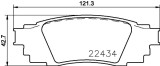 BREMBO P 83 160 PRIME LINE set placute frana,frana disc