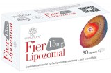 Fier Lipozomal 15 miligrame 30 capsule BioSunLine, HELCOR