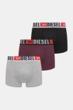 Diesel boxeri UMBX-DAMIEN-THREE PACK BOXERS 3-pack culoarea negru, 00ST3V.0DDAI
