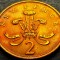 Moneda 2 (TW0) NEW PENCE- ANGLIA / MAREA BRITANIE, anul 1979 *cod 623 - A.UNC