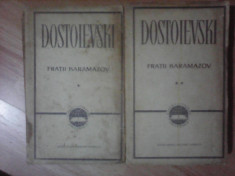 Fratii Karamazov - DOSTOIEVSKI , 2 volume foto