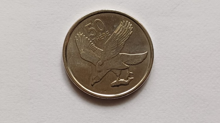 Botswana -50 thebe 2013 UNC