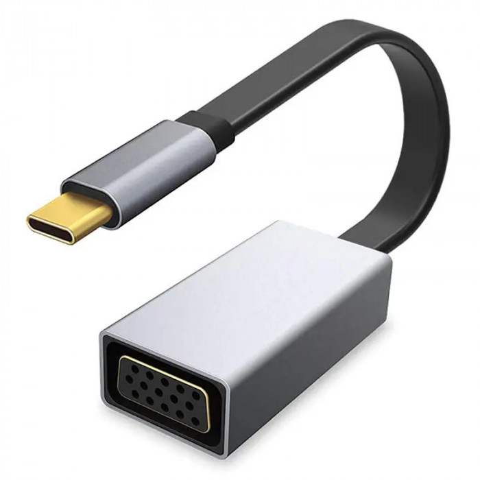 Adaptor Type C Platinet La VGA Mama 1080p 60 hz