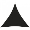 VidaXL Parasolar, negru, 4,5x4,5x4,5 m, țesătură oxford, triunghiular