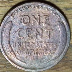 SUA / USA -moneda de colectie an rar- 1 cent 1920 - Lincoln - Wheat Ears Reverse