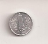 Moneda Germania - 1 Pfennig 1984 A, Europa