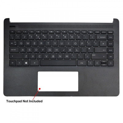 Carcasa superioara cu tastatura palmrest Laptop, HP, 14-DQ, 14S-DQ, 14S-FQ, TPN-Q211 foto