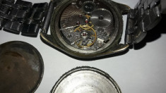 ceas mecanic vechi fabricat in Romania OREX/RUBIS,17 rubine,vintage,T.GRATUIT foto