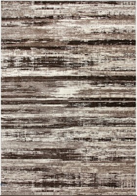 Covor Model, Luna, 1845, 12, Marime 50, x, 80, cm, Bej, Inaltime, Fir, 6,5, mm (Friese), Antialergic, Polipropilena, Living, Dormitor, Sufragerie foto