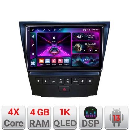 Navigatie Lexus GS-04 2004-2011 A- GS-04 4+64 InCell Display 1K Android Waze USB Navigatie Internet Youtube Radio CarStore Technology
