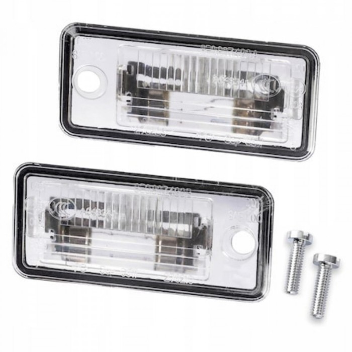 Set 2 lampi numar inmatriculare, pentru Audi A3 / A4 / A5 / A6 / A8 / Q7,