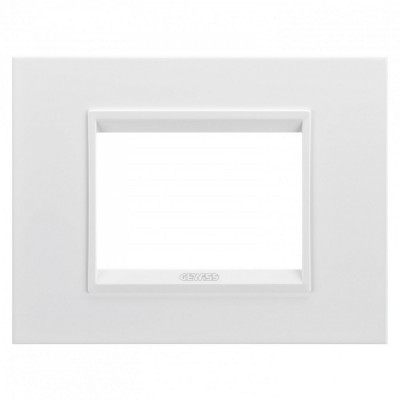 Rama Ornament 3M LUX Gewiss Chorus monocrom alb GW16203YB foto