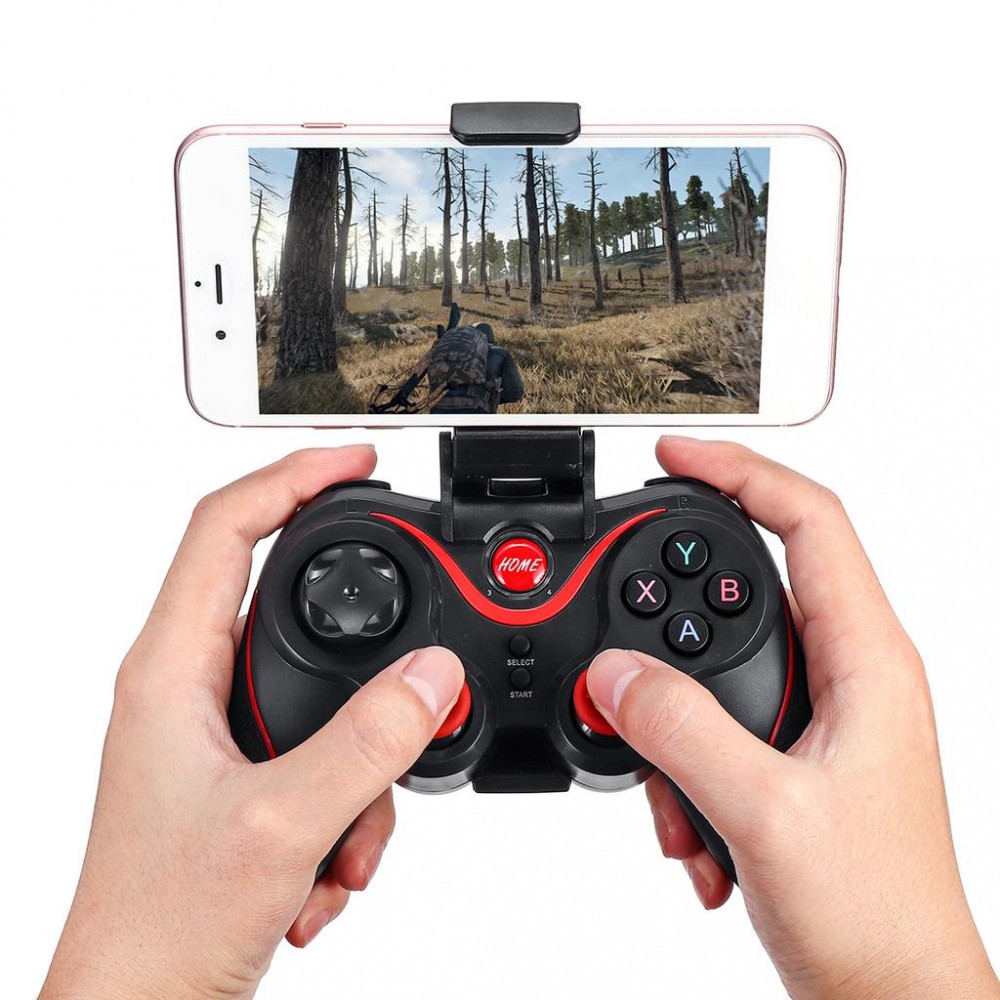 Controller Joystick V8 Bluetooth pentru telefoane tablete iOS, Android,PC |  Okazii.ro