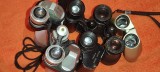 4 BINOCLURI binoclu 8 x 32 - THE LUMA DOLLAND LONDON - KENKO 8 x 22 - O.H. MEDER LEIPZIG - ZENITH 12 x 50 -