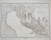 CARTE DE L &#039;ISTRIE ET DE LA DALMATIE , GRAVEE par PERRIER FILS , 1802